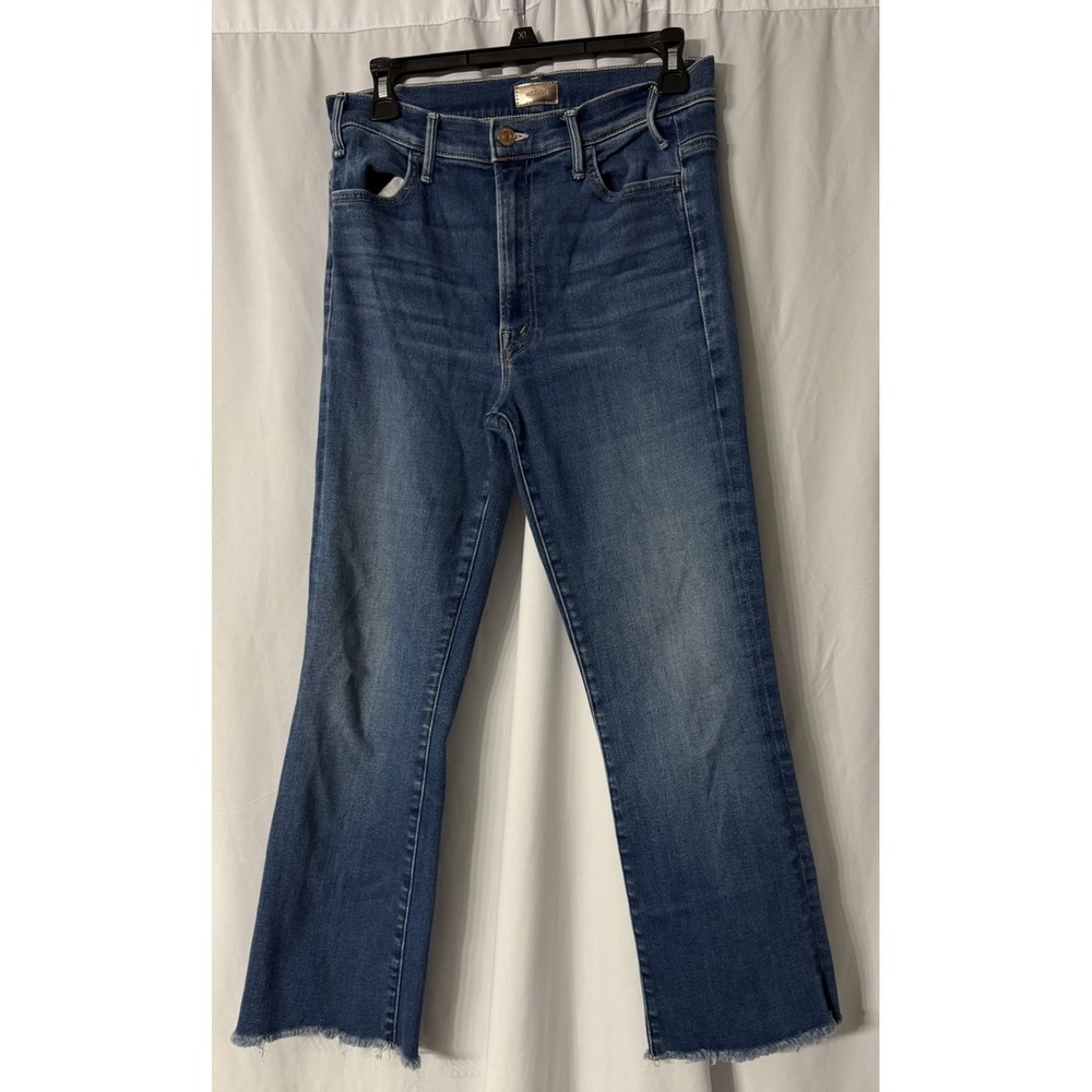 Mother The Hustler Ankle Fray Home Movies Womens Jeans Denim Size 29 EUC